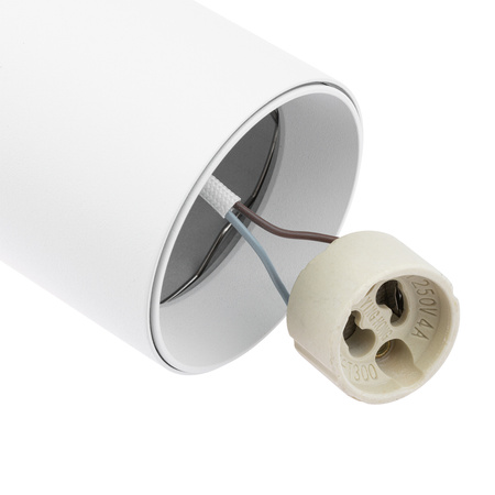 Osvětlovací lišta 1m + 2x reflektor lištový, GU10 Bílá SAGI LUMILED