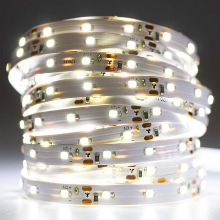 LED pásek 12V 48W 600LED 2835 Studená bílá 8mm 5m ECOLIGHT