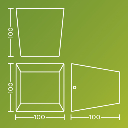 Zahradní nástěnné svítidlo Venkovní fasádní svítidlo LED 4,3 W 800 lm 2700 K IP44 Anthracite Alix Ultra Efficient Philips
