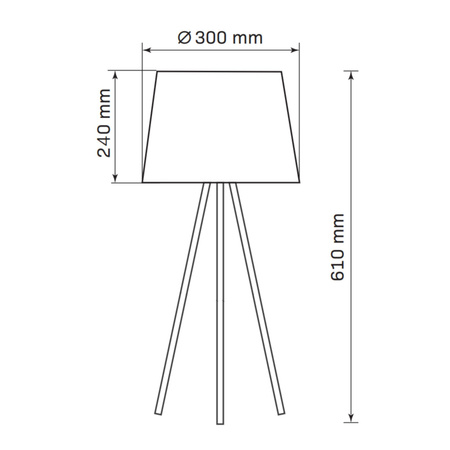 Dekorativní stolní lampa E27 bílá zlatá ELENA Sanico Goldlux