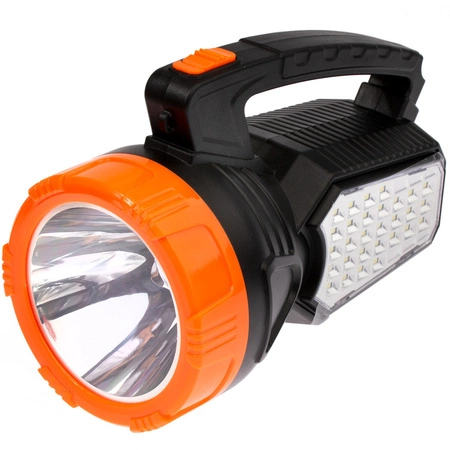 Svítilna LED Searchlight Nabíjecí solární dílna 1.6 W 170LM přední / 2.8W 860LM boční LB0168 LIBOX
