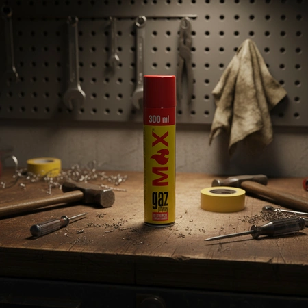 Plyn do zapalovačů Univerzální plynová kartuše 300 ml