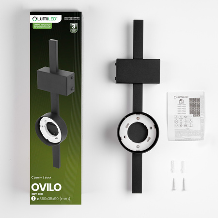 OVILO stropní svítidlo LED halogenové svítidlo GX53 Bodové nástěnné svítidlo reflektor LUMILED