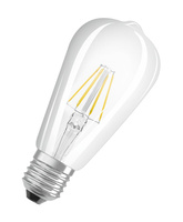 LED žárovka ST64 E27 5,8W = 60W 806lm 2700K teplá bílá FILAMENTNÍ STMÍVATELNÁ LEDVANCE