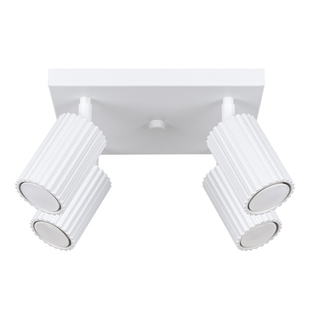 Bodové reflektorové stropní svítidlo Tuba 4x GU10 White Carbon Deep Space SL.1545 Sollux