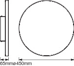 LED panel 28W CCT SMART+ WiFi PLANON 450 LEDVANCE