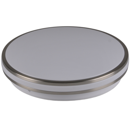 Stropní svítidlo ORBIT 30 LED stropní svítidlo 15W GOLDLUX (dříve Polux) NICKEL 1600lm 4000K