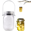 LED lucerna Solar Garden Jar Hanging Glass