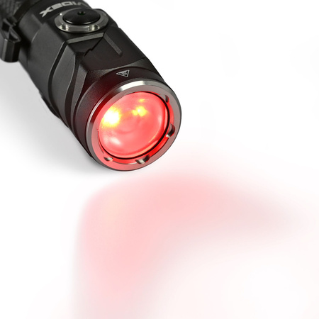 Ruční LED svítilna 10W 1000lm 8 Tyb USB-C Vodotěsné IP66 Videx