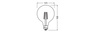 LED žárovka Sphere E27 G125 11W = 100W 1521lm 4000K Neutral 300° CRI90 Stmívatelná Ledvance