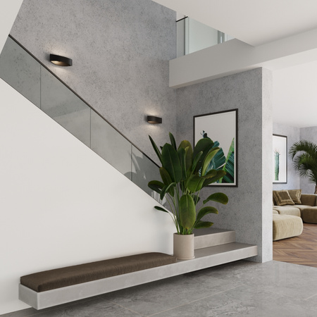 Nástěnné svítidlo TONI G9 Black Modern SOLLUX