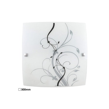 Plafond LED stropní svítidlo Povrchová montáž E27 Bílá Moderní Elina Rabalux