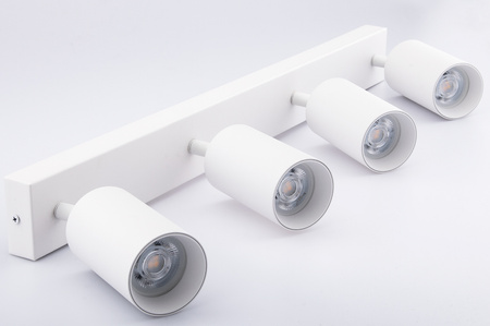 Stropní svítidlo QUALIS SPOT Reflektor Halogenové svítidlo 4xGU10 Bílá