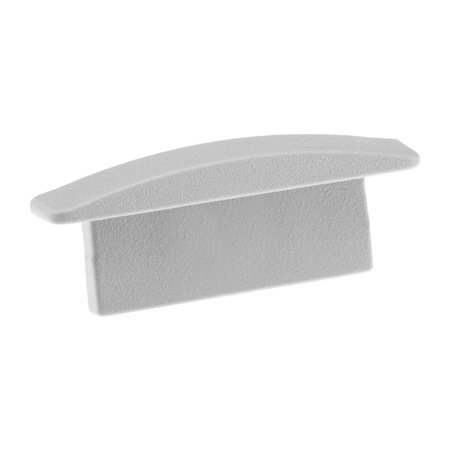 Záslepka pro Profil KM39K-S, Šedá Plastová LUMILED