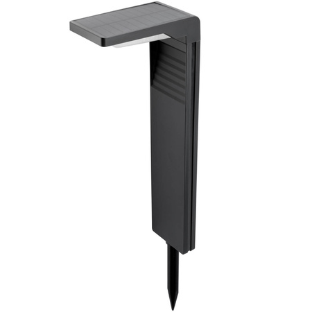 LED solární zahradní lampa poháněná stojanem 57 cm 4000K IP64 se soumrakovým senzorem