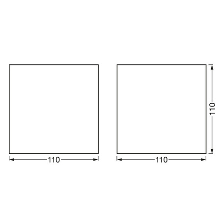 Nástěnné svítidlo SMART+ WIFI Chytré nástěnné svítidlo 7W ORBIS SWAN WOOD LEDVANCE