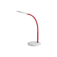 Stolní lampa na noční stolek 7,5 W 440 lm 4000 K stmívatelná červená moderní Timothy 5430 Rabalux