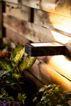 Svítidlo zahradní lampa FASÁDNÍ STĚNOVÁ LED lampa 6W Malta černá