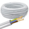 Kabel OMY 300/300V 3x1.5mm Bílý 1m KABEL ELEK.
