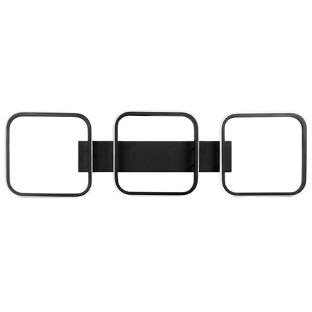 LED lustrová stropní lampa 33W NEBULA CANIS Černá