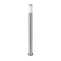 Stožár zahradní lampy E27 IP44 110CM Satin Nickel VT-838 V-TAC