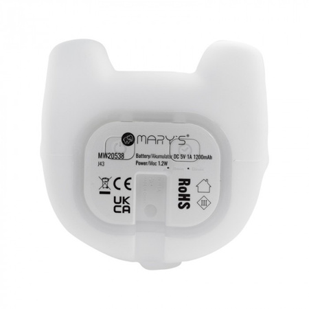 Dětské noční světlo LED 1,2W 3000K teplá bílá + RGB USB dobíjecí 1200mAh Blue MARY'S DREAMER Pink