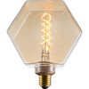 Dekorativní LED žárovka E27 FILAMENT LB160 4W 260lm 1800K Teplá bílá 320° DecoVintage Amber GOLDLUX (Polux)