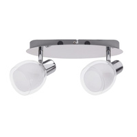 Bodové stropní svítidlo 2x E14 chrom Moderní Dave 6836 Rabalux