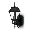 Zahradní lampa E27 Nástěnná lampa Small Matte Black VT-760 V-TAC