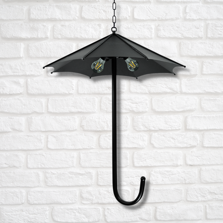 Stropní závěsné svítidlo Lustr 3xE27 UMBRELLA Black - GOLDLUX (Polux)