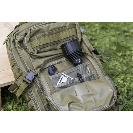 Taktická dobíjecí vojenská LED svítilna ruční USB XHP9090 3000lm dlouhá Pro VA0043 Vayox