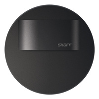 LED schodišťové svítidlo 0.4W 3000K 10V DC IP20 matná černá RUEDA MINI STICK SHORT Skoff