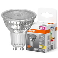 GU10 LED žárovka 6.9W = 80W 575lm 2700K Teplá bílá 36° OSRAM STAR