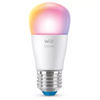 LED žárovka E27 Ball P45 4,9W = 40W 470lm 2200-6500K RGB + TW Smart SMART WiFi Bluetooth App WiZ