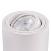Přisazené svítidlo HALOGEN Aluminium White SPOT TUBE 10cm pro LED GU10 Bellalux