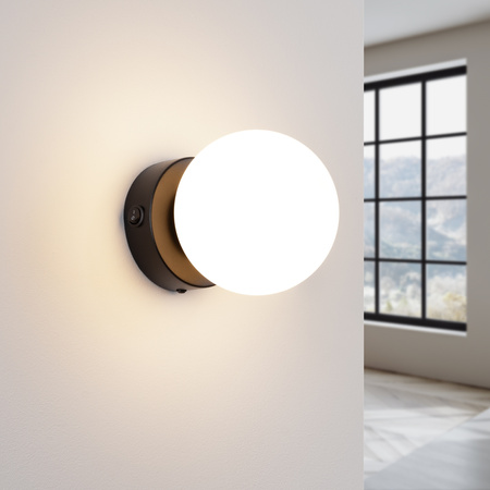 Nástěnné svítidlo Nástěnné svítidlo G9 Black Yoli French Sky SL.1461 Sollux