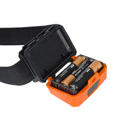 COB LED bateriová čelovka 3W 250lm 3x AAA VÝKONNÁ svítilna LB0196 LIBOX