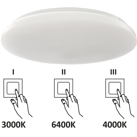LED HAMPTON GOLDLUX (Polux) stropní svítidlo 50cm 45W 3000-6400K ovl.