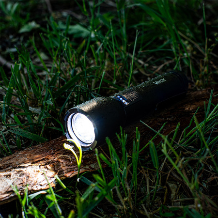 Dobíjecí LED svítilna Classic 20W 800lm ruční světlo silné ZOOM VA0180 VAYOX