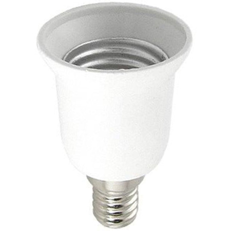 Redukce závitu LED adaptér adaptér E14 na E27