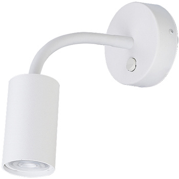 EYE FLEX 9070 Nowodvorski nástěnná lampa bílá GU10 trubice nástěnné lampy ohebné rameno ocelové minimalistické