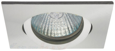 Čtvercové vestavné halogenové stropní svítidlo EVIT MR16 Gx5.3 hliník Kanlux