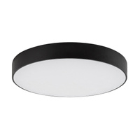 LED zahradní venkovní stropní svítidlo TARTU IP44 24W kruhové stropní svítidlo černobílé RABALUX