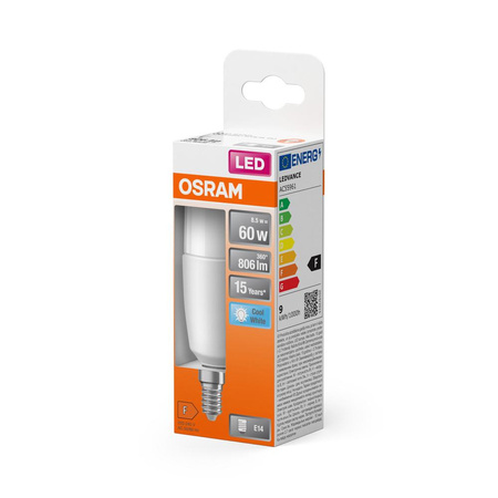 LED žárovka E14 T25 8W = 60W 806lm 4000K Neutral OSRAM Stick