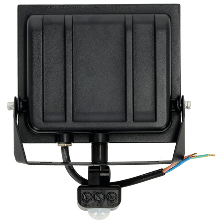 LED reflektor Halogen 50W 4270lm 6500K IP65 Black Motion Sensor MH Kobi