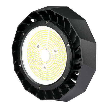 High-Bay LED svítidlo 100W 6400K S napájecím zdrojem MEANWELL Black Samsung Chip 120'D VT-9-102 V-TAC