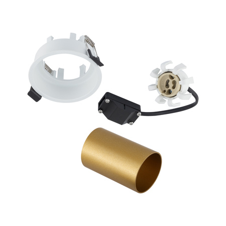 Zápustná montáž GU10 Gold MONO SLIDE 10798 Nowodvorski