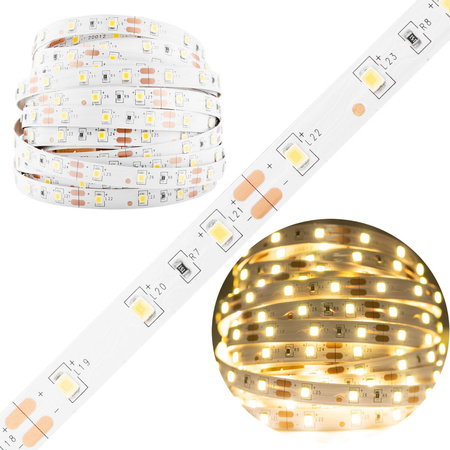 LED pásek 12V, 240W 3000LED 2835 Neutrální bílá 8mm role 50m LUMILED