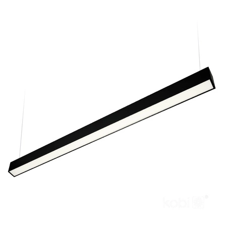 LED lineární svítidlo 40W 4800lm 4000K Neutral IK03 Black Koline Kobi