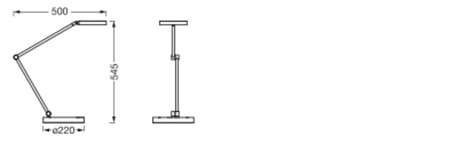LED 15W 600lm CCT Stmívatelná bílá SMART+ ZigBee Stolní lampa Ledvance Noční stolek